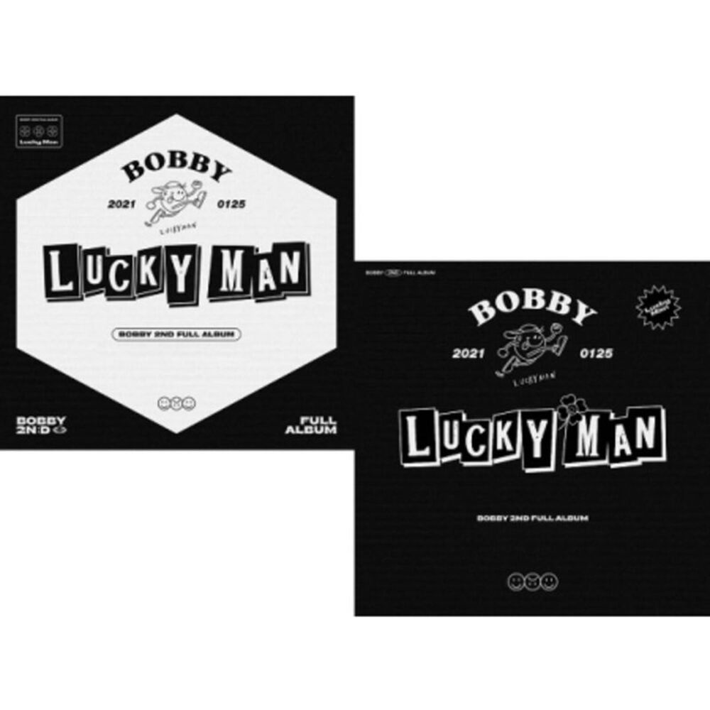 Bobby - Lucky Man (incl. 80pg Photobook, 32pf DIY Book , Sticker, Photocard,
